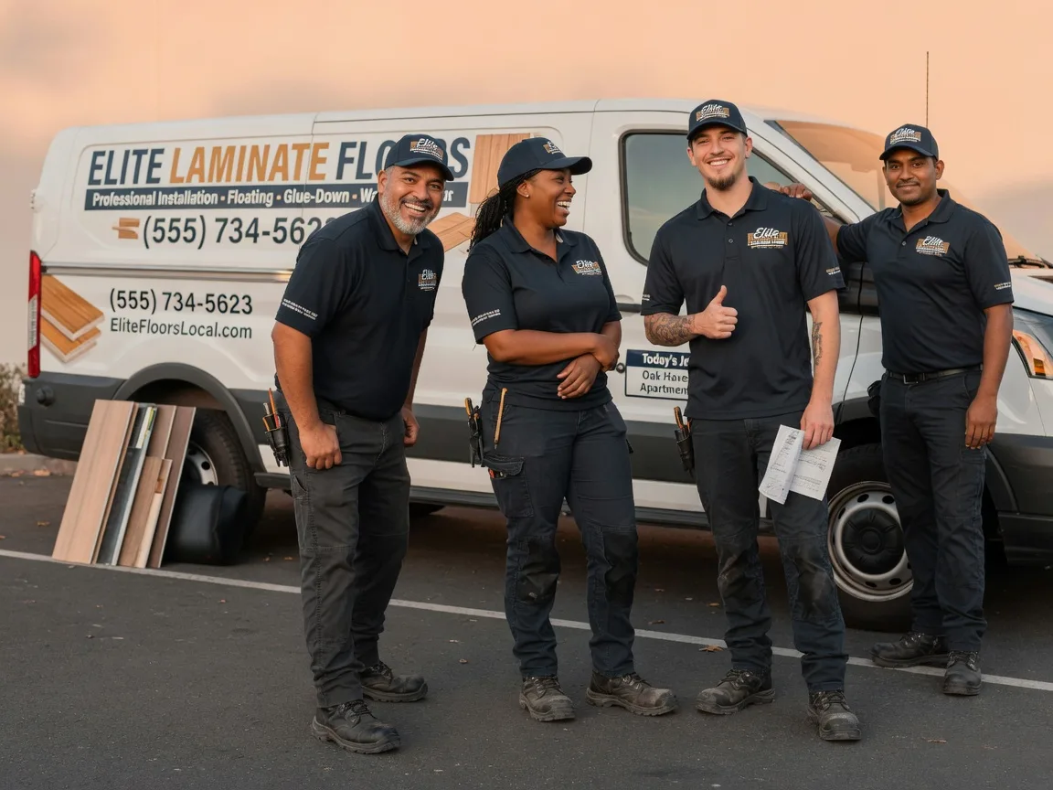 Laminate flooring installation company in Jacksontown, OH